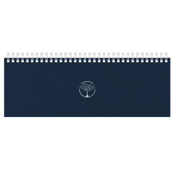 Kalendorius stalinis MEMO ECO tam mėlynas
