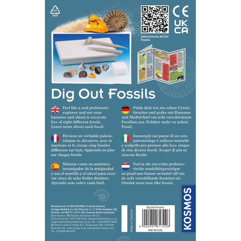 Lavinamasis rinkinys DIG OUT FOSSILS 7-11 Lavinamasis rinkinys DIG OUT FOSSILS 7-11