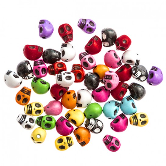 Karoliukai SKULLS 48vnt