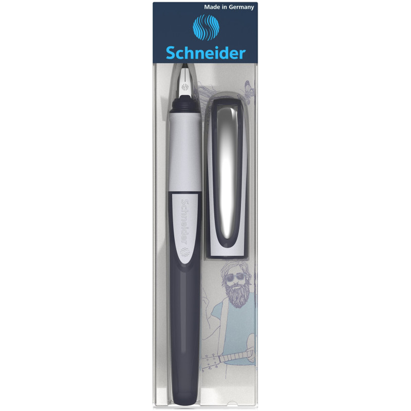 Plunksnakotis Pen Ray M deep blue-light grey
