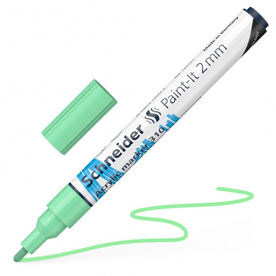 Žymeklis akrilinis Paint-lt 310 2mm green pastel