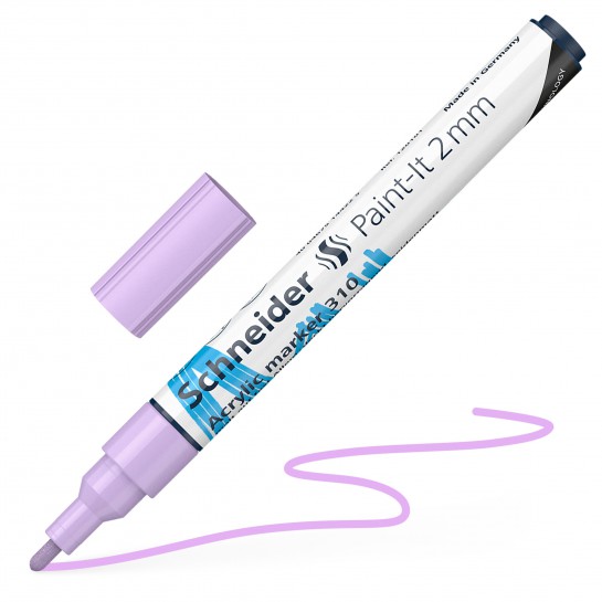 Žymeklis akrilinis Paint-lt 310 2mm lilac pastel