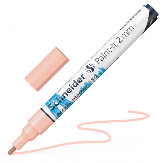 Žymeklis akrilinis Paint-lt 310 2mm apricot