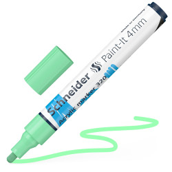 Žymeklis akrilinis Paint-lt 320 4mm green pastel
