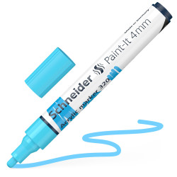 Žymeklis akrilinis Paint-lt 320 4mm blue pastel