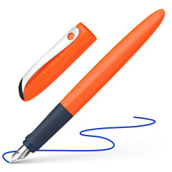 Plunksnakotis Wavy A orange