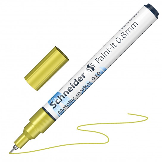 Žymeklis Paint-lt 010 0.8mm yellow metallic