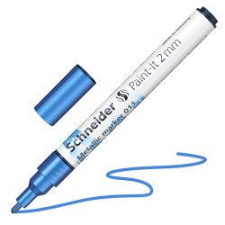 Žymeklis Paint-lt 011 2mm blue metallic