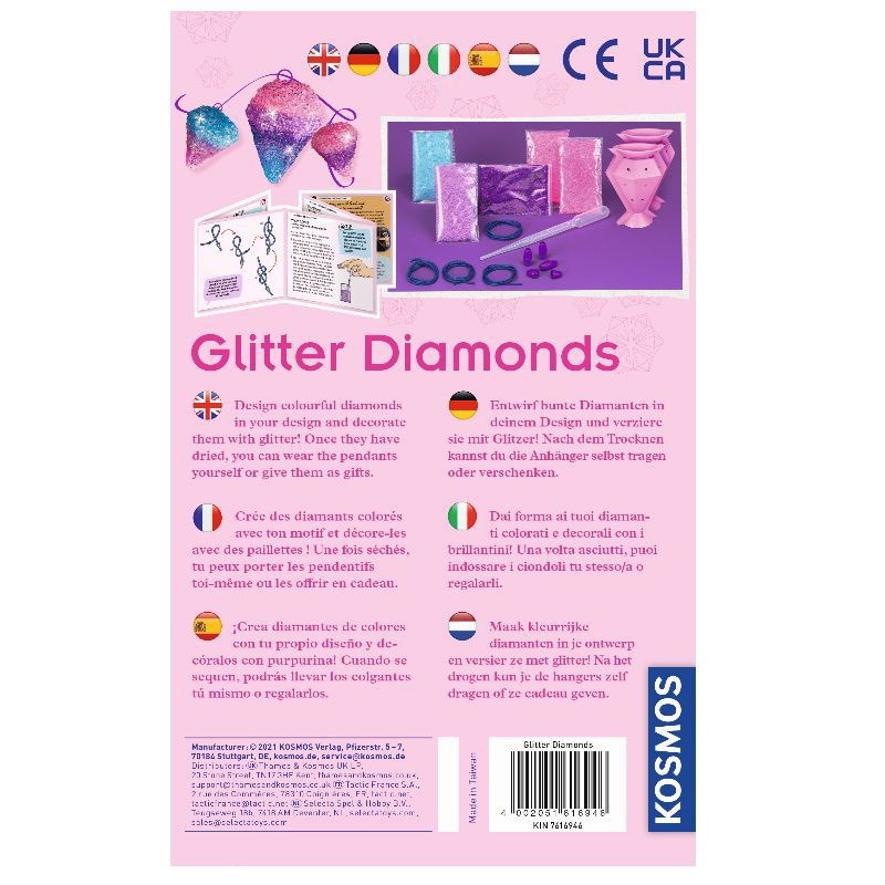 Lavinamasis rinkinys GLITTER DIAMONDS 8-12 Lavinamasis rinkinys GLITTER DIAMONDS 8-12