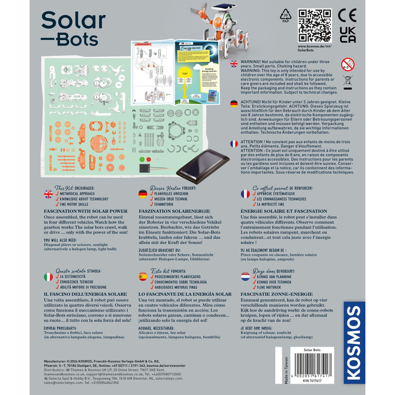 Lavinamasis rinkinys SOLAR BOTS 8-12 Lavinamasis rinkinys SOLAR BOTS 8-12