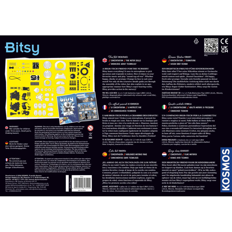 Lavinamasis rinkinys BITSY 8-14 Lavinamasis rinkinys BITSY 8-14