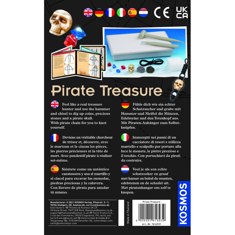 Mokomasis rinkinys PIRATE TREASURE