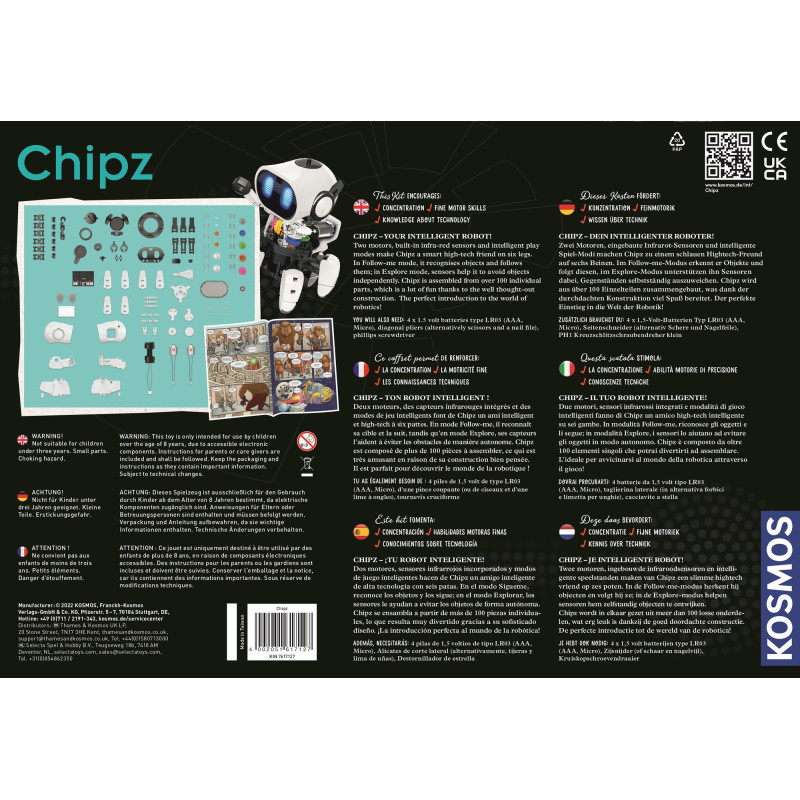 Lavinamasis rinkinys CHIPZ 8-14 Lavinamasis rinkinys CHIPZ 8-14