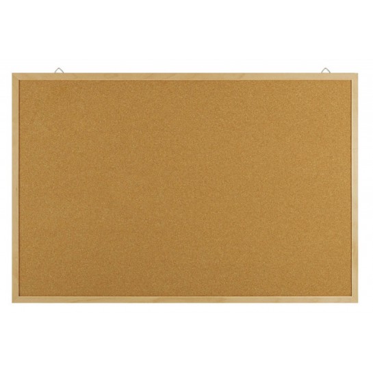Kamštinė lenta su mediniu rėmu 900x600mm OFFp Kamštinė lenta su mediniu rėmu 900x600mm OFFp