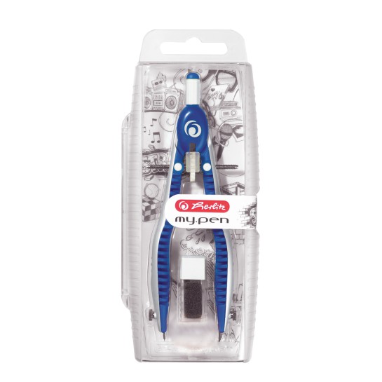 Skriestuvas my.pen blue-white