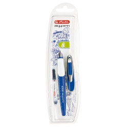 Plunksnakotis L + kapsulė my.pen blue-white bls