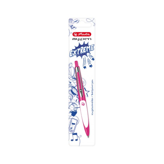 Tušinukas my.pen pink-white bls