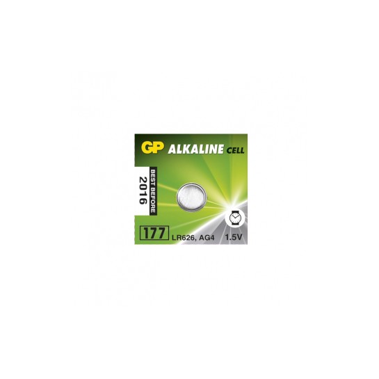 Elementas GP Alkaline 177 (LR66) 1 vnt.*