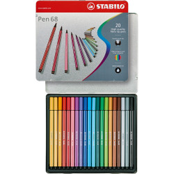 Flomasteriai PEN 68 arty 20vnt Flomasteriai PEN 68 arty 20vnt