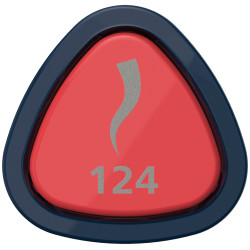 Šerdelė Paint-It 040 teptuko galiuku raudona 124 Šerdelė Paint-It 040 teptuko galiuku raudona 124