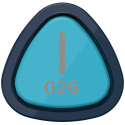Šerdelė Paint-It 040 apvaliu galiuku aliaskos mėlyna 026 Šerdelė Paint-It 040 apvaliu galiuku aliaskos mėlyna 026