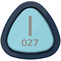 Šerdelė Paint-It 040 apvaliu galiuku vandens mėlyna 027 Šerdelė Paint-It 040 apvaliu galiuku vandens mėlyna 027