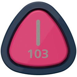 Šerdelė Paint-It 040 apvaliu galiuku karališka raudona 103 Šerdelė Paint-It 040 apvaliu galiuku karališka raudona 103