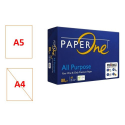 Kopij.popierius PaperOne A5/80g 500l Kopij.popierius PaperOne A5/80g 500l
