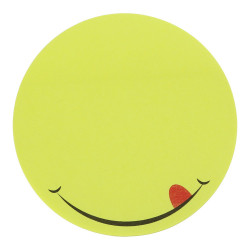 Lipnūs lapeliai SMILE 70x70mm 50lap geltoni Lipnūs lapeliai SMILE 70x70mm 50lap geltoni
