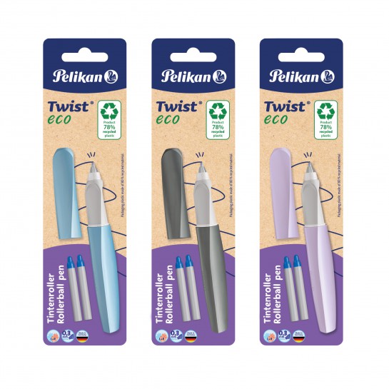 Rašiklis TWIST Eco + 2 kapsulės bls