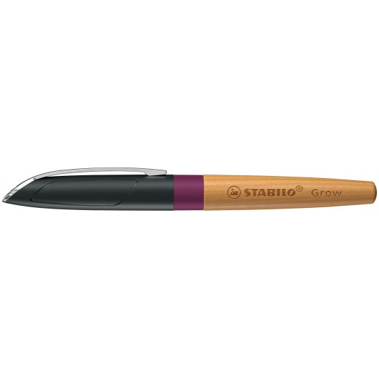 Plunksnakotis GROW nib M plum red-cherry