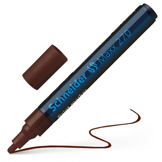 Žymeklis Paint Maxx 270 1-3mm rudas Žymeklis Paint Maxx 270 1-3mm rudas