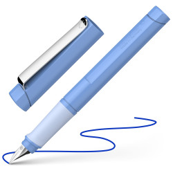 Plunksnakotis Base M iridium mėlynas