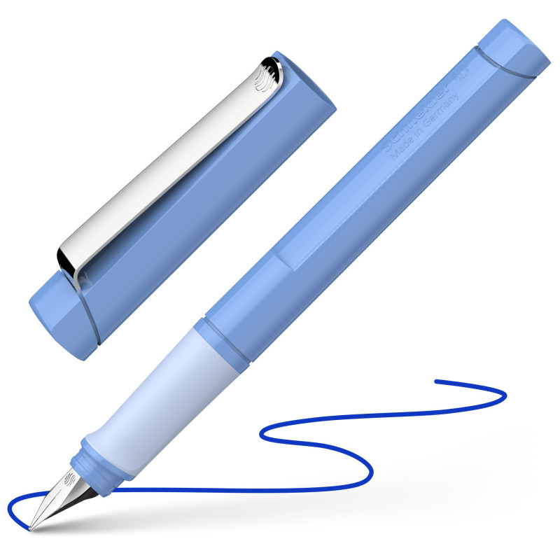 Plunksnakotis Base M iridium mėlynas