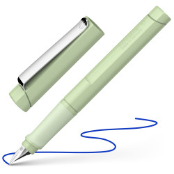 Plunksnakotis Base M iridium šv žalias