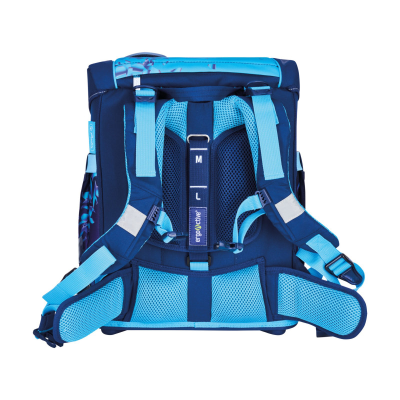 Kuprinė pradinukams FILO ACTIVE XL Blue Ice su priedais Kuprinė pradinukams FILO ACTIVE XL Blue Ice su priedais