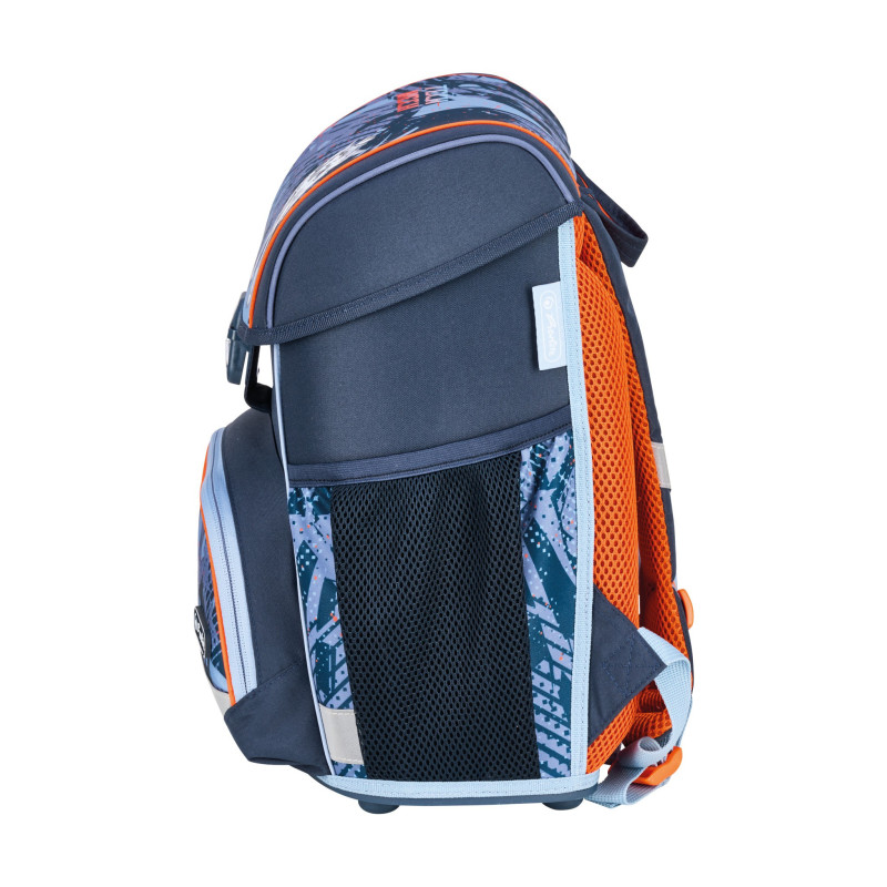 Kuprinė pradinukams LOOP TechMech su priedais Kuprinė pradinukams LOOP TechMech su priedais