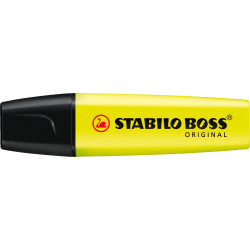 Teksto žymeklio papildymas STABILO BOSS geltonas