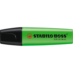 Teksto žymeklio papildymas STABILO BOSS žalias