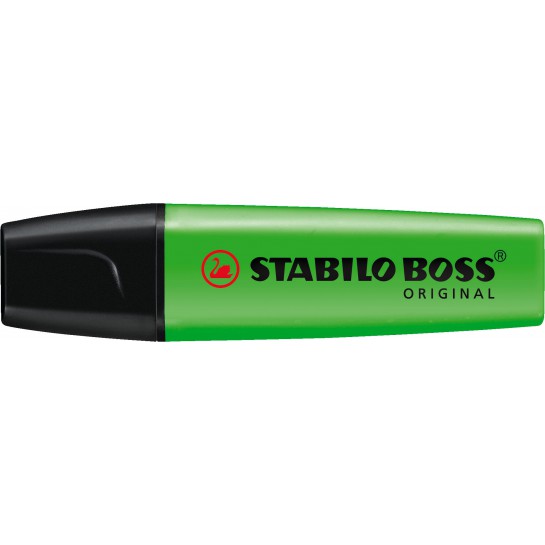 Teksto žymeklio papildymas STABILO BOSS žalias