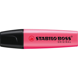 Teksto žymeklio papildymas STABILO BOSS rausvas