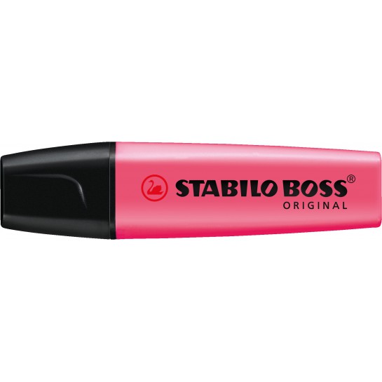 Teksto žymeklio papildymas STABILO BOSS rausvas