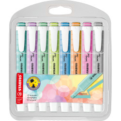 Teksto žymekliai SWING COOL pastel 8vnt.