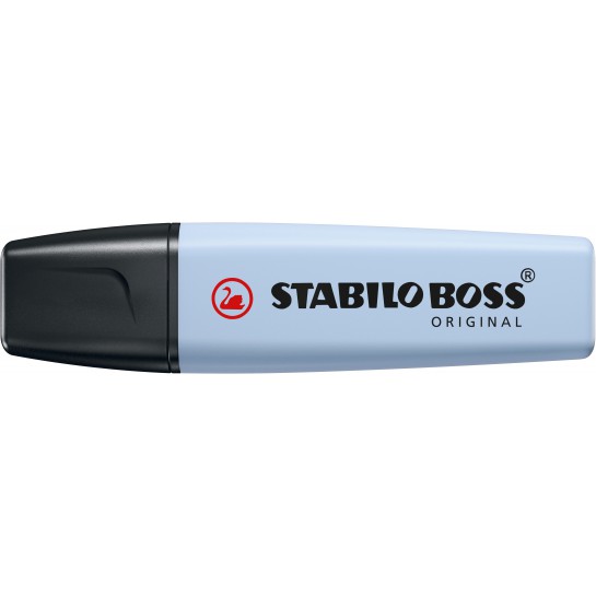 Teksto žymeklis BOSS pastelinis mėlynas