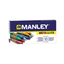 Kreidutės MANLEY metallics 10sp