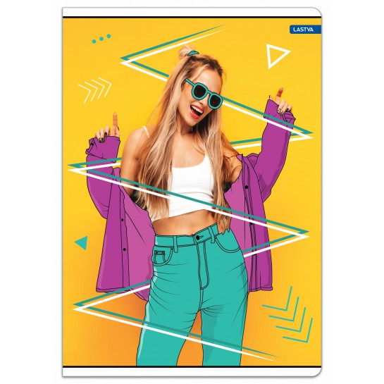Sąsiuvinis A4 52lap 80g linija TEEN