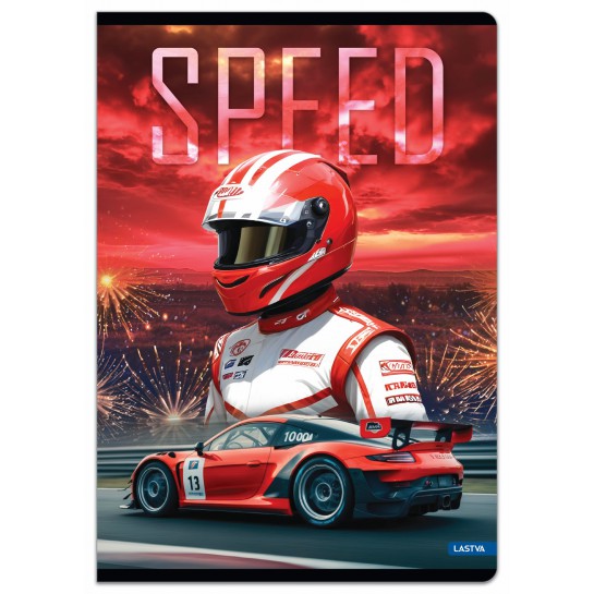 Sąsiuvinis A5 52lap 80g linija SPEED