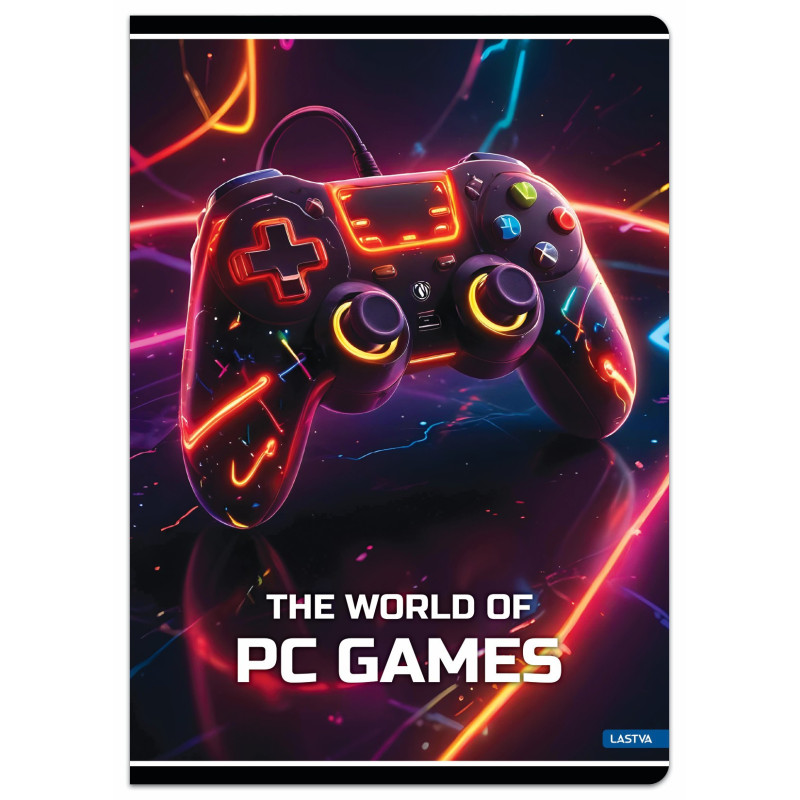 Sąsiuvinis A5 52lap 80g lang PC GAMES Sąsiuvinis A5 52lap 80g lang PC GAMES