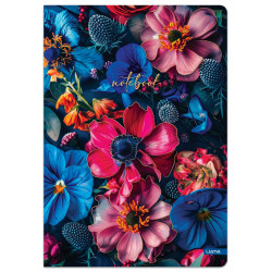 Sąsiuvinis A4 96lap 70g linija BLOOM