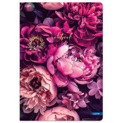 Sąsiuvinis A4 96lap 70g linija BLOOM